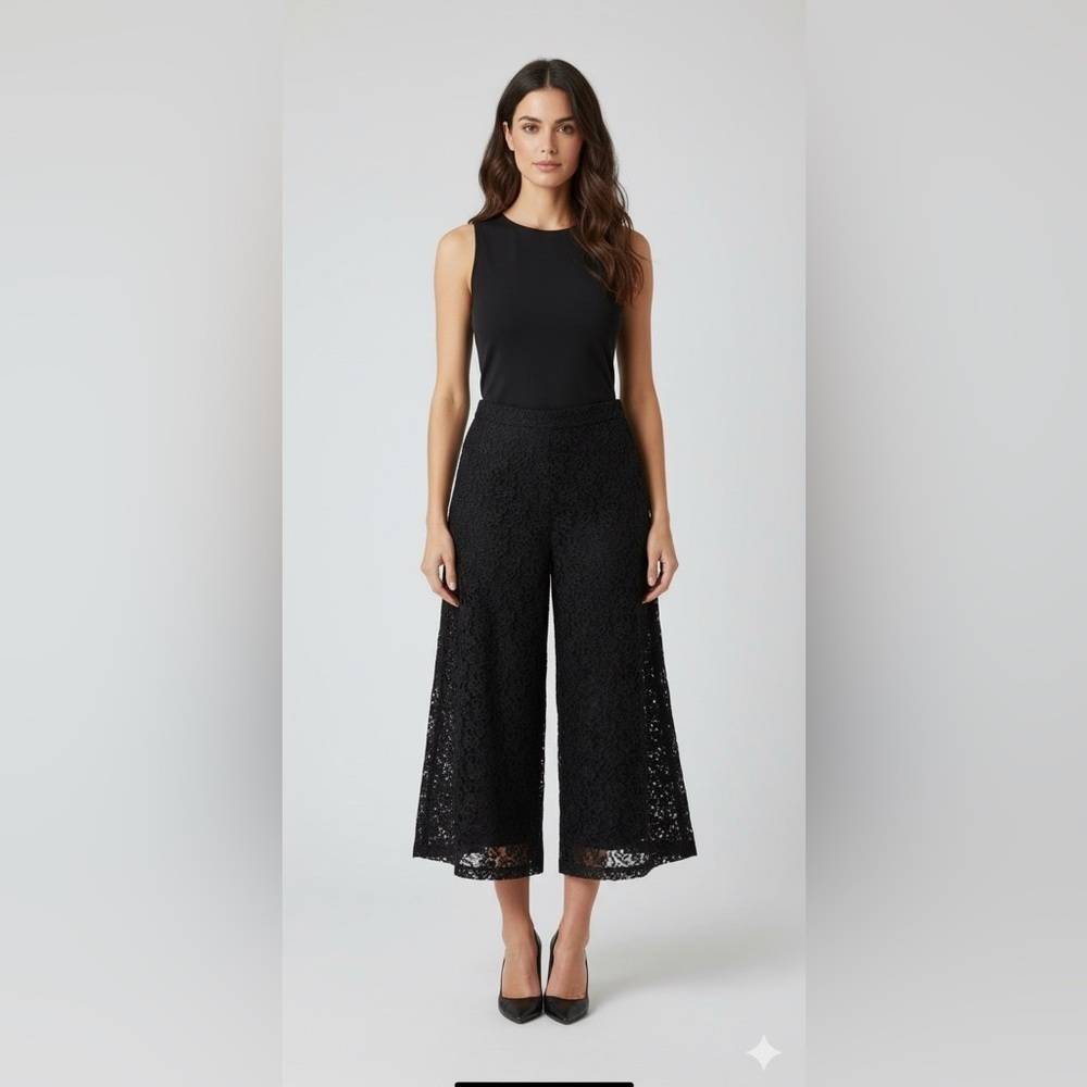 Vtg Lillie Rubin lace pants size 12